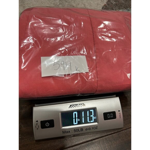 Zac & Rachel Pull On Cropped Capri Pants Coral Sz 10 Flat Front O-Ring Hem - Picture 10 of 10